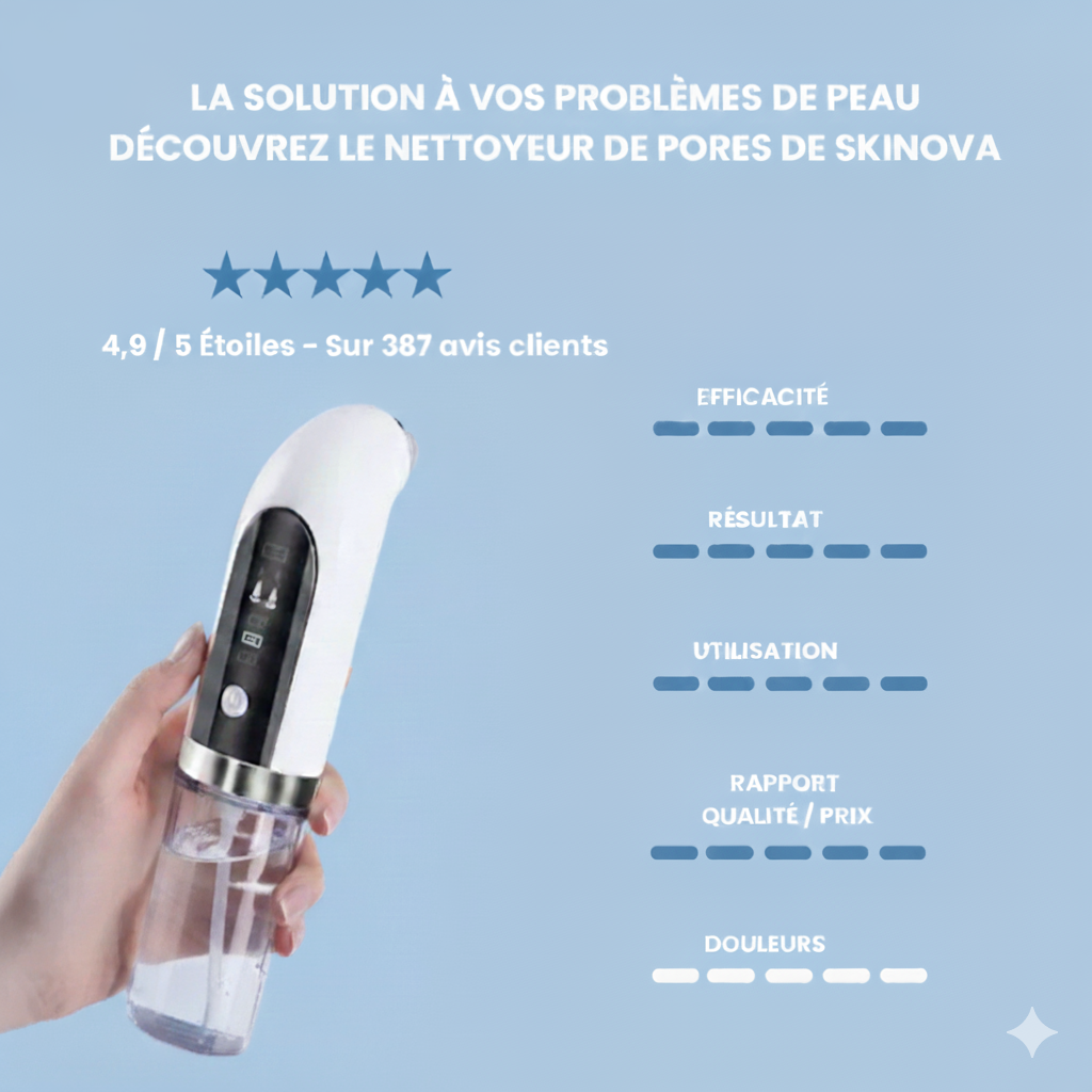 HydroPure™ - Aspirateur Points Noirs & Hydrodermabrasion Professionnel